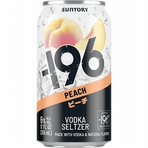 Suntory - "-196" Peach Vodka Seltzer (355ml)