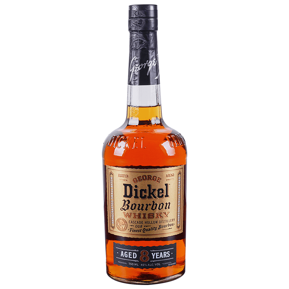 Geoge Dickel - 8 Years Old Small Batch Charcoal Chill Filtered Bourbon (750ml)