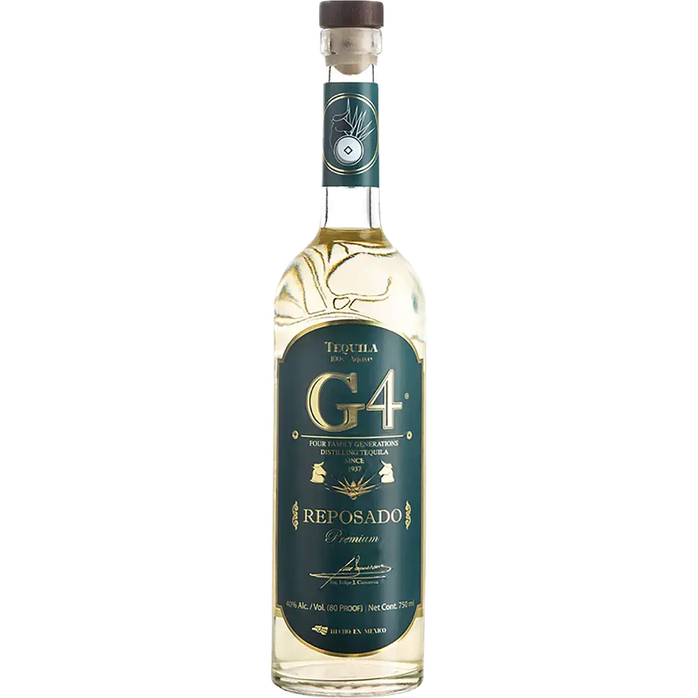 Tequila G4 Reposado Premium (750ml) | NOM 1579