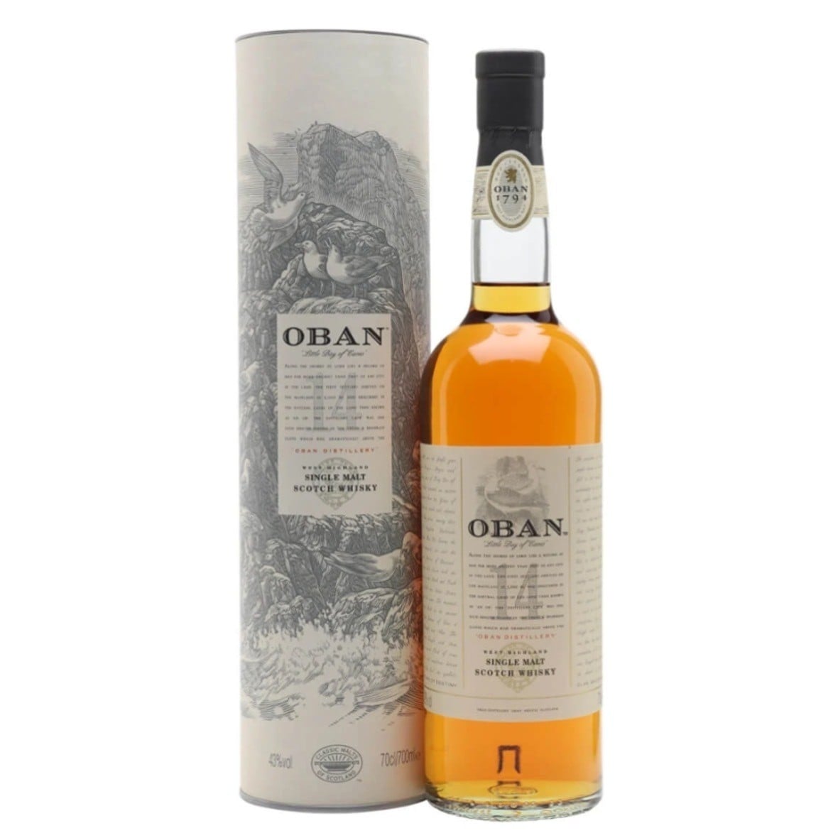 Oban - "14 Years" Highland Single Malt Scotch Whisky (750ml)