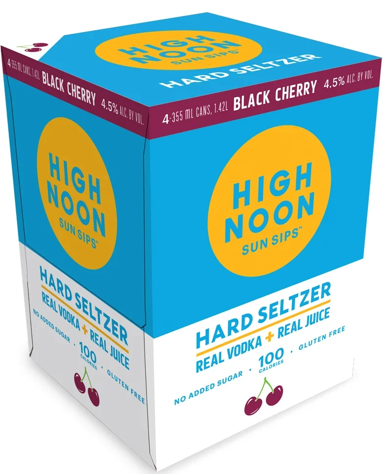 High Noon - Vodka Dark Cherry 4-PACK (4x355ml)