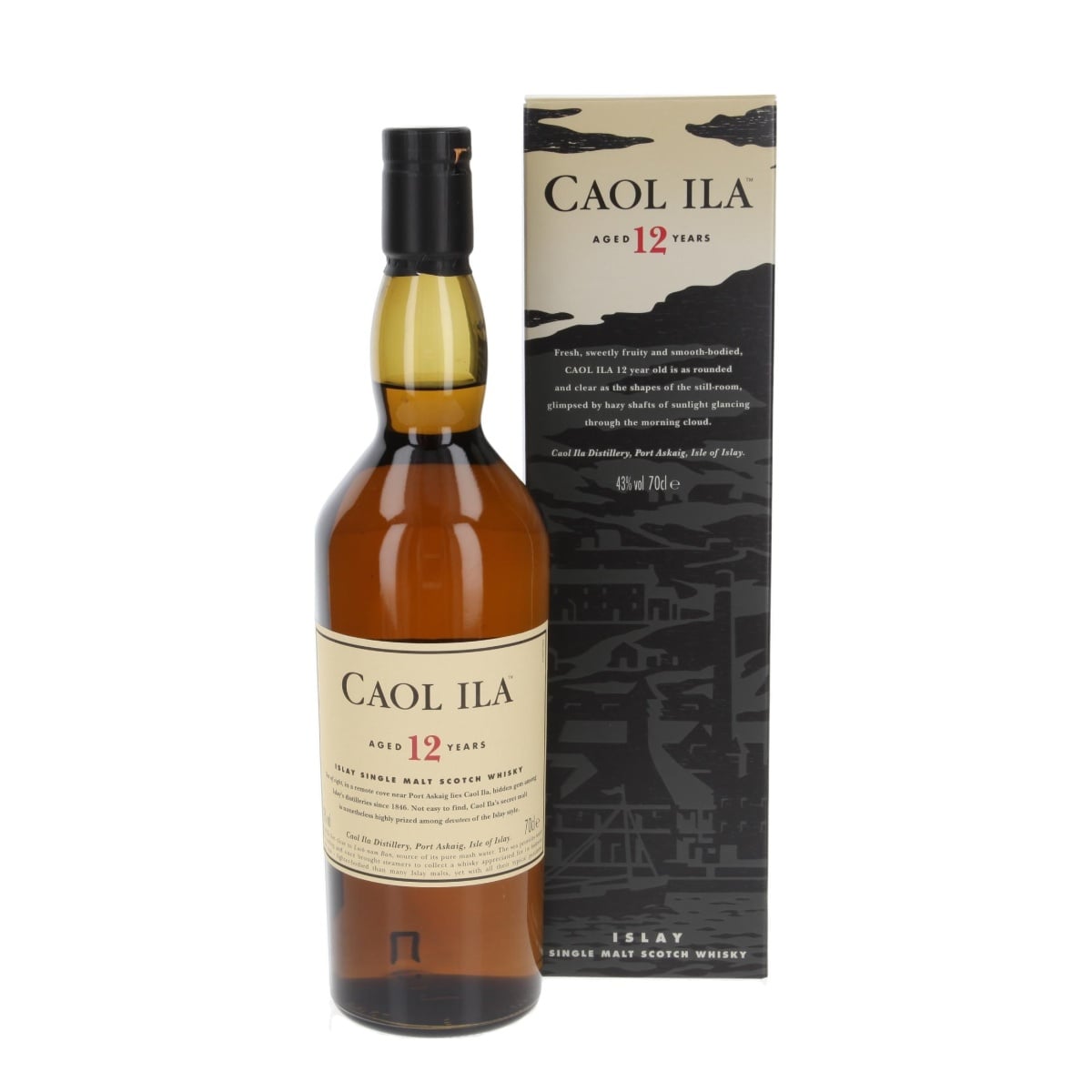 Caol Ila - "12 Years Old" Islay Single Malt Scotch Whisky (750ml)