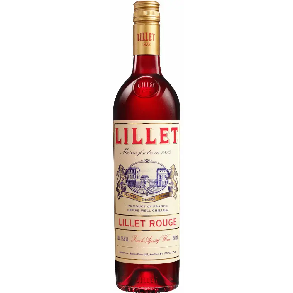 Lillet "Rouge" French Aperitif  Wine (750ml)