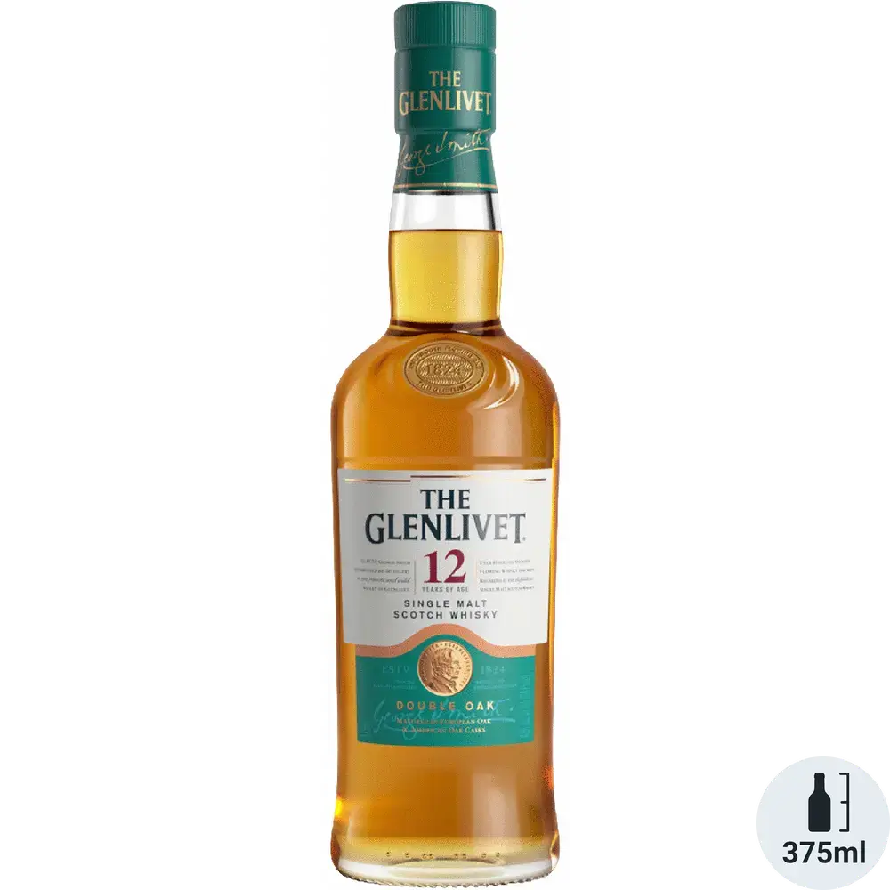 The Glenlivet - "12 Years" Single Malt Scotch Whisky (375ml)