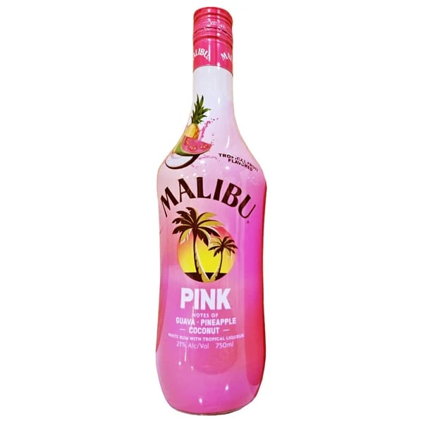 Malibu "Pink" Tropical Rum Liqueur (750ml)