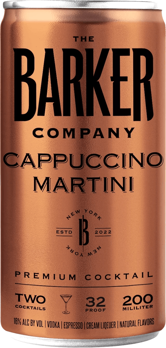 The Barker Company - Cappuccino Martini Premium Cocktail (200ml)